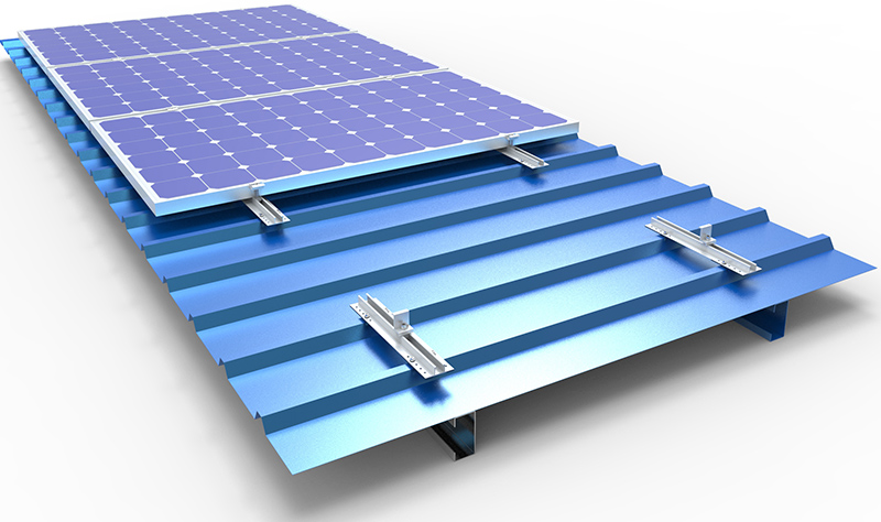 Mini Rail Trapezoidal Roof Mounting