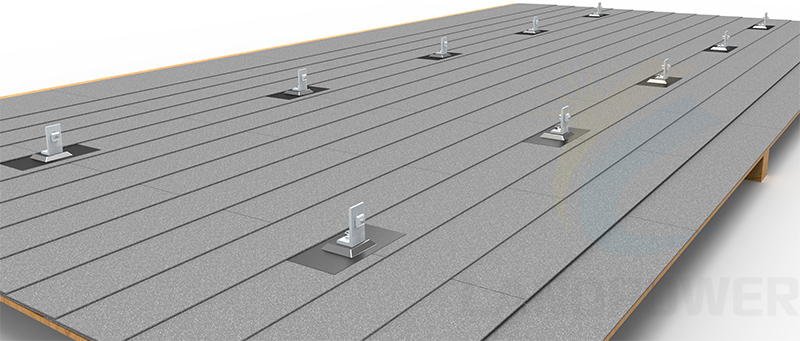 Solar panel flashing kit