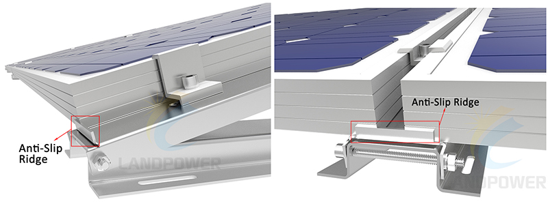 flat roof ballasted mounting