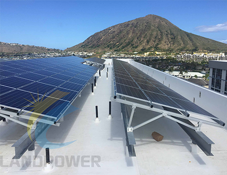 Aluminium Roof Mounting Hawaii 200KW