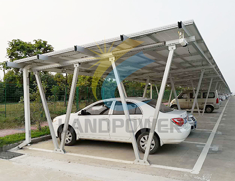 Solar Carport Structure 100KW Fujian China