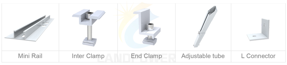 solar pole mount components