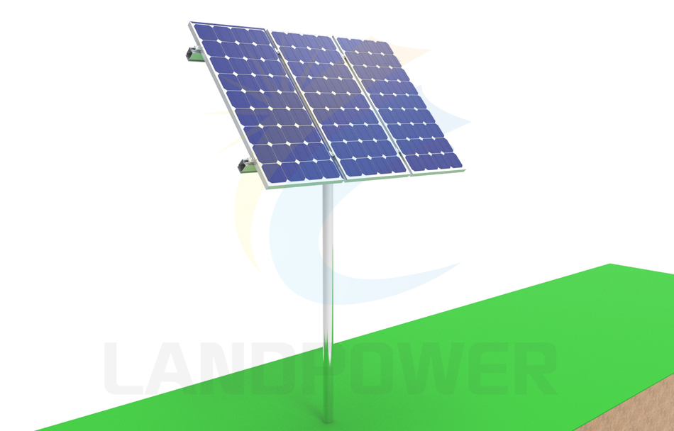 solar pole mount