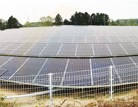 Landpower Ground Mount 3MW was installed in Japan