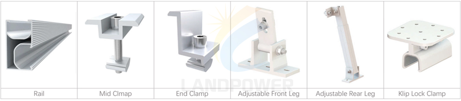 solar tilt mounting components