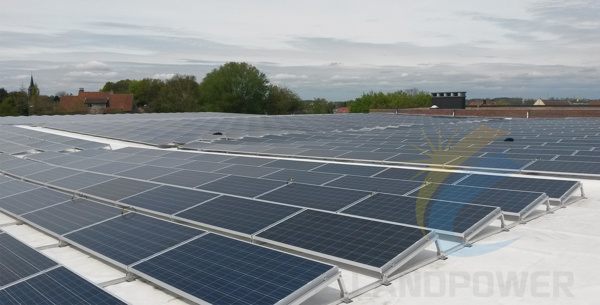 Ballasted Flat Roof Solar Mounting Systems