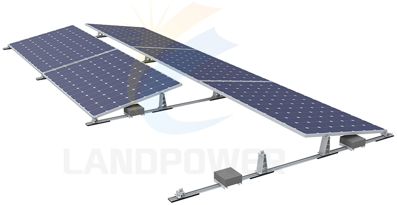 east west flat roof mounting dome 6