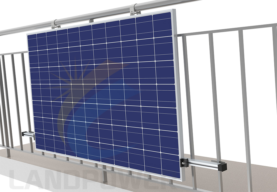 balcony solar mounting system