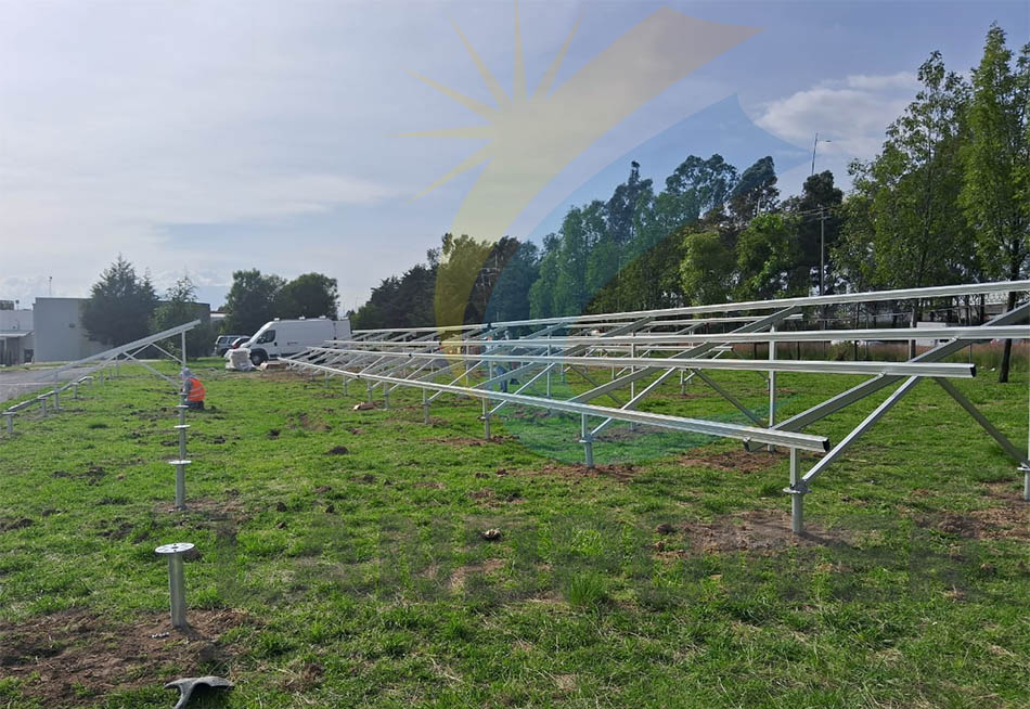 solar ground mounting structure mexico
