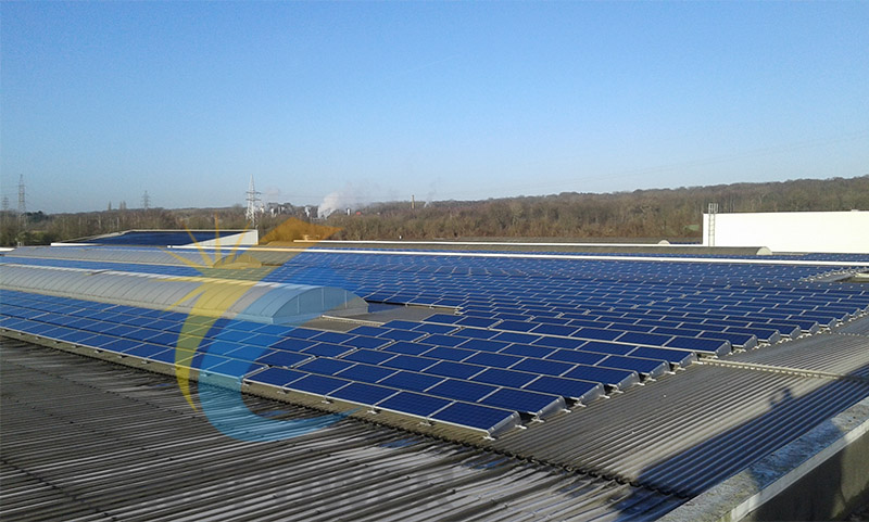 metal roof solar mount