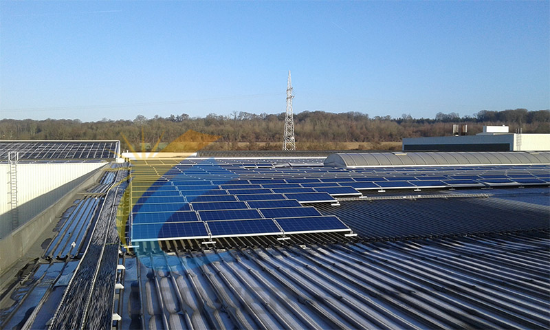 metal roof solar panel mounting