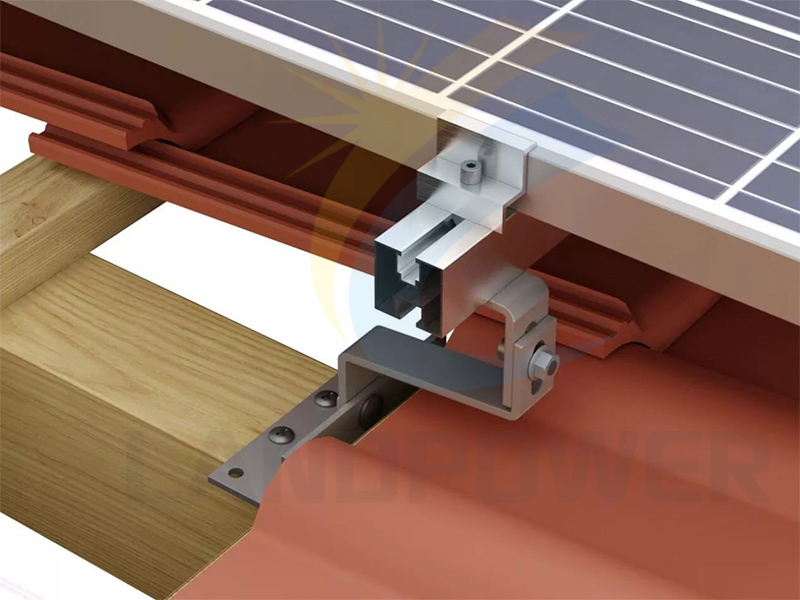 tile roof solar mounting