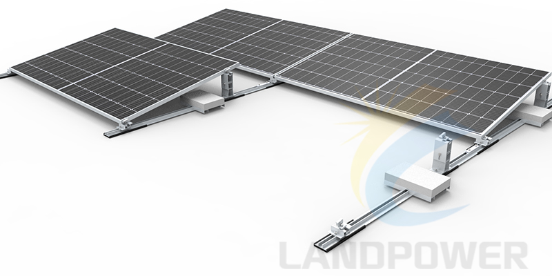 flat roof solar mount